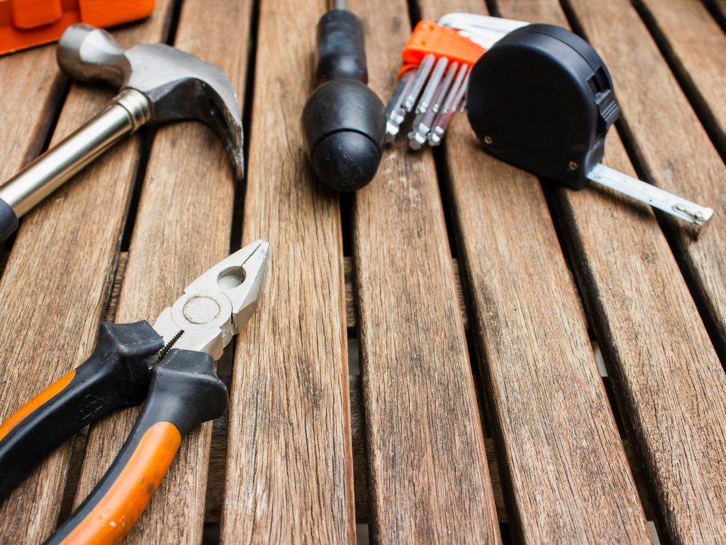 Vielseitiges Werkzeugset für Heimwerkerfamilien